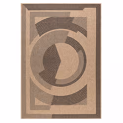 Un Amour De Tapis est une PME française, son entrepôt est en Essonne. tapis extérieur 160x230 tissé kilim beige et noir JUTE  ...