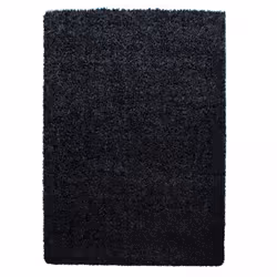 Un Amour De Tapis est une PME française, son entrepôt est en Essonne. tapis poils longs shaggy Ø120cm rond tissé noir motif u ...