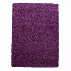 Un Amour De Tapis est une PME française, son entrepôt est en Essonne. tapis poils longs shaggy Ø80cm rond tissé violet motif  ...