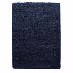 Un Amour De Tapis est une PME française, son entrepôt est en Essonne. tapis poils longs shaggy Ø160cm rond tissé bleu marine  ...