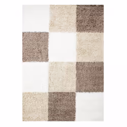 Un Amour De Tapis est une PME française, son entrepôt est en Essonne. tapis poils longs shaggy 160x230 rectangle tissé beige  ...