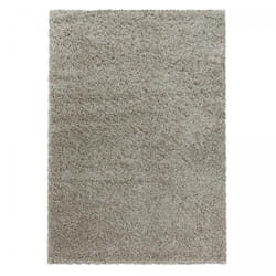 Jadorel - Tapis poils longs shaggy 60x110 beige tissé rectangle motif uni uni i