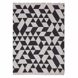 Un Amour De Tapis est une PME française, son entrepôt est en Essonne. tapis kilim reversible 80x150 en coton motif géométriqu ...