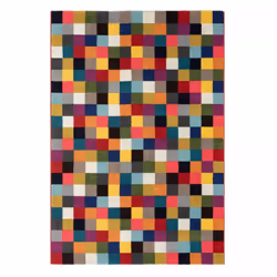 Un Amour De Tapis est une PME française, son entrepôt est en Essonne. tapis chambre 120x160 tissé multicolore rectangle motif ...