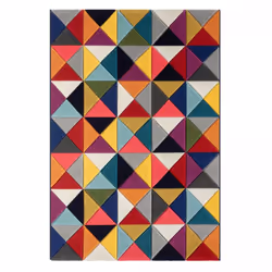 Un Amour De Tapis est une PME française, son entrepôt est en Essonne. tapis chambre 120x160 tissé multicolore rectangle motif ...