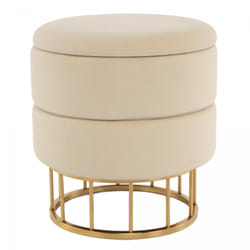 Tabouret/Pouf POCO Fait à la main 37,5x37,5x41cm