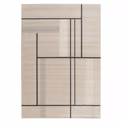Un Amour De Tapis est une PME française, son entrepôt est en Essonne. tapis salle à manger 160x230 tissé marron et beige moti ...