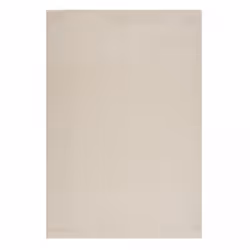 Tapis chambre 120x170 tissé crème rectangle motif uni PAJU