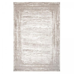 Unamourdetapis - Tapis salon et chambre 200x280 beige rectangle tissé motif faux uni kalee