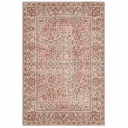 Un Amour De Tapis est une PME française, son entrepôt est en Essonne. tapis orient 80x150 rectangle rose tissé motif classiqu ...