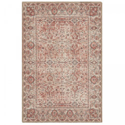 Tapis orient 120x170 rose rectangle motif classique ortage d