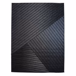 Un Amour De Tapis est une PME française, son entrepôt est en Essonne. tapis grand salon 235x320 tissé noir et gris rectangle ...