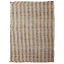 Tapis DUSE kilim tissé à la main en jute naturel