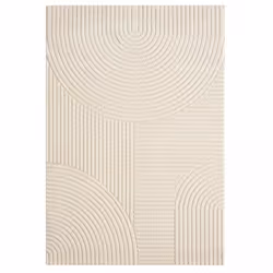 Un Amour De Tapis est une PME française, son entrepôt est en Essonne. tapis salon 200x290 tissé crème rectangle motif simple  ...