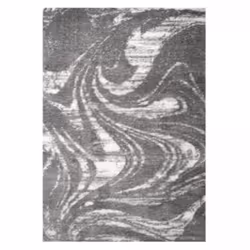 Un Amour De Tapis est une PME française, son entrepôt est en Essonne. tapis shaggy 80x300 rectangle tissé gris et blanc motif ...