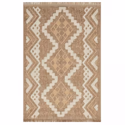 Un Amour De Tapis est une PME française, son entrepôt est en Essonne. tapis extérieur 60x180 tissé kilim marron et jaune ZEPH ...