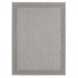 Unamourdetapis - Tapis extérieur kilim 160x213 gris rectangle irisa 2
