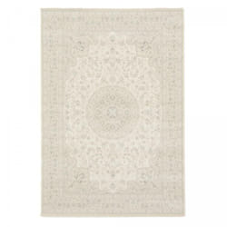 Unamourdetapis - Tapis salon et chambre 120x170 crème rectangle tissé motif oriental lucen 7