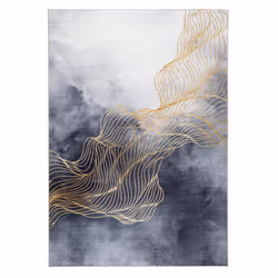 Un Amour De Tapis est une PME française, son entrepôt est en Essonne. tapis salon 120x170 tissé gris et crème rectangle motif ...