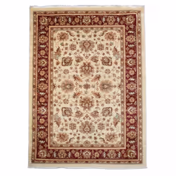 Un Amour De Tapis est une PME française, son entrepôt est en Essonne. tapis orient 120x180 rectangle rouge et beige tissé mot ...