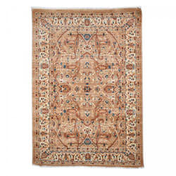 Tapis orient 120x180 rectangle crème tissé motifs orientaux GIHI