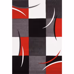Un Amour De Tapis est une PME française, son entrepôt est en Essonne. tapis accueil 120x170 tissé rouge rectangle motif damie ...