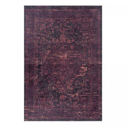 Tapis orient 120x170 rectangle rouge tissé motifs orientaux VUTO