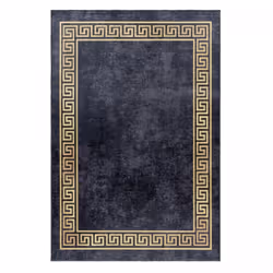 Un Amour De Tapis est une PME française, son entrepôt est en Essonne. tapis orient 120x170 rectangle noir et beige tissé moti ...