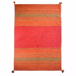 Un Amour De Tapis est une PME française, son entrepôt est en Essonne. tapis kilim 80x150 rectangle fait main en coton rouge e ...