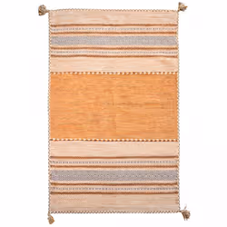 Un Amour De Tapis est une PME française, son entrepôt est en Essonne. tapis kilim 80x150 rectangle fait main en coton marron ...