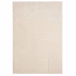 Un Amour De Tapis est une PME française, son entrepôt est en Essonne. tapis entrée 60x110 tissé crème rectangle motif simple  ...