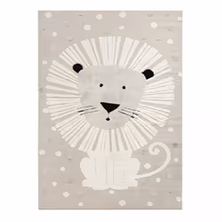 Tapis enfant Lion beige Cure 160x230cm