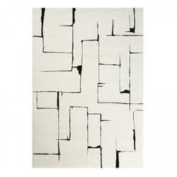 Unamourdetapis - Tapis salon brinki 80x300 cm Noir - Tapis Couloir doux et soyeux