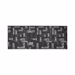 Tapis fin - Lavable en machine - LOVE CAFE