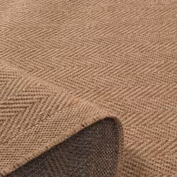Tapis Extérieur Kilim 120x160 Beige Rectangle Jute Art 4 - Vue supplémentaire 2