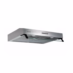 Beldeko Hotte Casquette Rivage 60 cm - Inox, 210 m³/h, Conduit / Recirculation, E, F, E, 45 dB