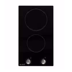 Beldeko TV2V-152 plaque Noir Intégré 29.5 cm Céramique 2 zone(s)