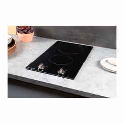 Beldeko TV2V-152 plaque Noir Intégré 29.5 cm Céramique 2 zone(s)