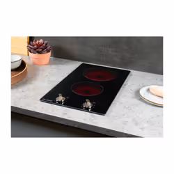Beldeko TV2V-152 plaque Noir Intégré 29.5 cm Céramique 2 zone(s) - Vue supplémentaire 4