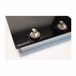 Beldeko TV2V-152 plaque Noir Intégré 29.5 cm Céramique 2 zone(s) - Vue supplémentaire 7