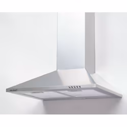 Beldeko HOTTE DE CUISINE DÉCORATIVE INOX 60CM -TRIANGLE - PYRAMIDE 338 m3/h - EVACUATION OU RECYCLAGE - ECLAIRAGE LED - Vue supplémentaire 5