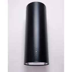 Beldeko Hotte Murale Cylindre Spiro Bk - Noir, 581 m³/h, Conduit / Recirculation, B, B, D, 61 dB