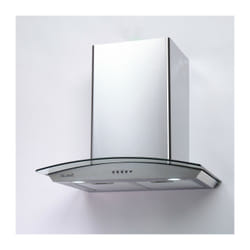 Beldeko Hotte Decorative Murale 60 cm - Verre Et Inox