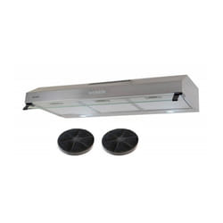 BELDEKO - Hotte casquette / Visière 90 cm - INOX Double moteur - 200W - 438 m3/H