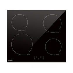 PLAQUE DE CUISSON INDUCTION 4 FOYERS - 6800 W - MINUTEUR / BELDEKO