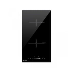 BELDEKO - Plaque Induction Encastrable 2 Foyers - Slider - 3600W avec Double Booster et Minuterie Indépendante