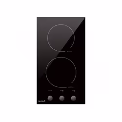 Plaque de cuisson induction encastrable - 2 foyers Minuteur 3600 W avec boutons / manettes