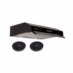 HOTTE CASQUETTE / VISIERE DOUBLE MOTEURS 60 CM - NOIR BELDEKO