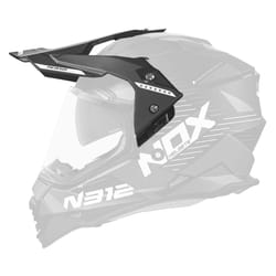 Visière casque de moto cross Nox 312 Extend