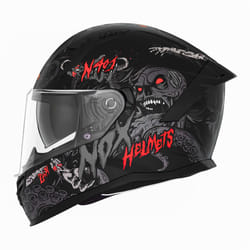 Casque moto intégral Nox N401 Zumbi